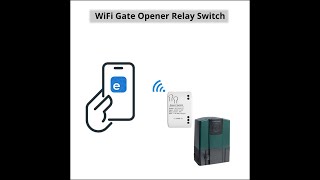 WiFi Gate Opener Relay Switch  eWeLink App [upl. by Alimat175]