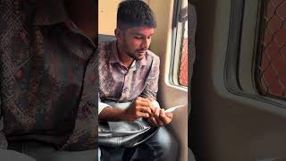 😭I paid ₹560 fine in train food train indian shorts [upl. by Jaf]