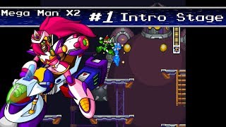 Mega Man X2  Intro Stage [upl. by Rothstein]