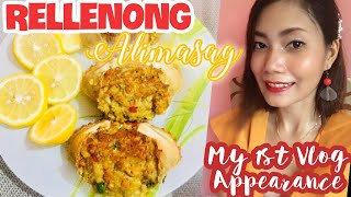 YUMMY RELLENONG ALIMASAG RECIPE STUFFED CRAB QUICK amp EASY [upl. by Ahsinut]