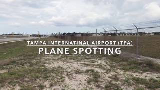 Tampa International Airport Plane Spotting With ATC and flight Information [upl. by Kessia106]