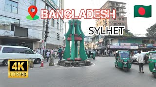 Bangladeshi 4K Walking Tour Sylhet City 2024  Zindabazar Sylhet City 4k Walking Tour 2024 [upl. by Hammock]