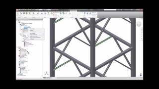 Nastran InCAD  Beam Modeling [upl. by Anihc]