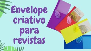 Envelope para Revistas e BrochurasEnvelope Criativo para RevistasDobradura para Revistas [upl. by Dorita172]