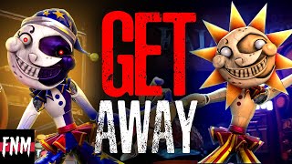 FNAF SONG quotGet Awayquot ANIMATED [upl. by Camel]