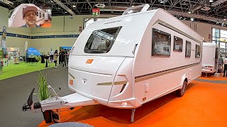 Weinsberg Cara One CO 550 UK Caravan travel trailer new model Caraone walkaround  interior K1693 [upl. by Hak]