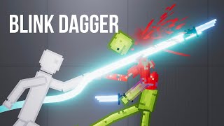 People Playground fight Melon Playground with Blink Dagger [upl. by Issej]