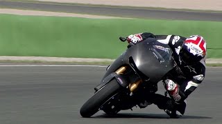 VIDEO FIRST RIDE 2016 Honda RC213VS [upl. by Bradway]