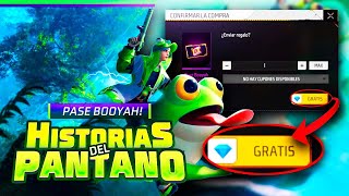 🎁OBTEN GRATIS el NUEVO PASE BOOYAH de FREE FIRE 2024 FREE FIRE FEBRERO HISTORIA DE PANTANO 2024🎁 [upl. by Cailean256]