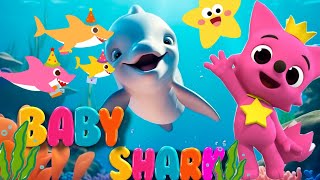 baby shark dance nursery rhymes Shark doo doo l baby shark  kidsentertainmentphonicsongtoddlers [upl. by Nimoynib]