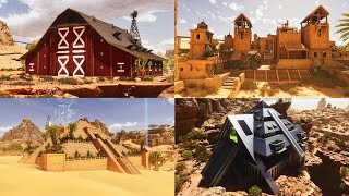 My Best Builds on Scorched Earth in ARK Survival Ascended [upl. by Ced]