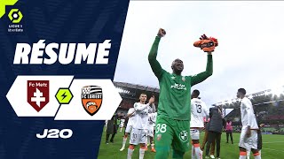 FC METZ  FC LORIENT 1  2  Résumé  FCM  FCL  20232024 [upl. by Akeirahs]