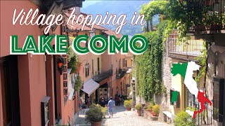 Lake Como Italy  Village Hopping between Bellagio Varenna amp Menaggio  Best Instagram spots [upl. by Neirbo551]