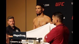 UFC 216 official weighin [upl. by Yesak536]