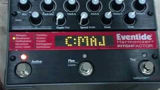 EVENTIDE HARMONIZER PITCHFACTOR QUADRAVOX MODE BY CHATREEO [upl. by Guglielma]