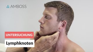 Lymphknoten  Klinische Untersuchung  AMBOSS Video  Lymphknotenuntersuchung [upl. by Abie]