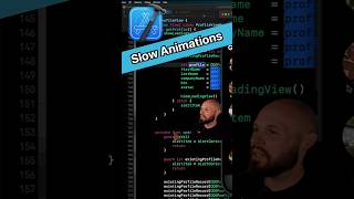 Xcode Tip  Slow Animations on Simulator iosdeveloper swift xcode [upl. by Ennybor]