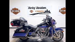 2010 Harley Davidson Electra Glide Ultra Limited FLHTK 54747 Miles Vivid Black Black Ice [upl. by Dhruv]