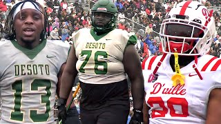 😡 1 DUNCANVILLE VS 3 DESOTO 🔥 Intense Battle between National Powerhouses amp Bitter Rivals [upl. by Aikan]