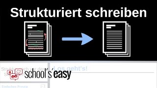 Strukturiert schreiben  Das kann jeder [upl. by Cristionna]