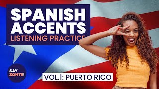 Understanding Spanish Accents  Episode 1 PUERTO RICO  Spanish Listening Practice [upl. by Okimat]