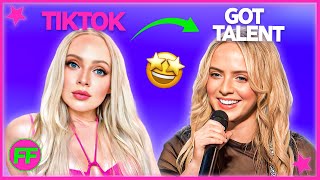 TIKTOK Stars Audition On Got Talent 👀 [upl. by Taggart651]