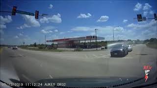 Road RageCarcrashesbad driversrearendedbrakechecksBusted by copsDashcam caughtInstantkarma19 [upl. by Ahsier813]