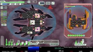 FTL Lanius B Speedrun in 2109 2nd Place [upl. by Iliak]