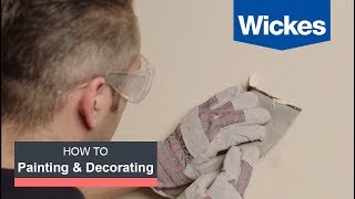 How to Remove Wallpaper with Wickes [upl. by Rowney]