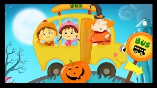 Les roues de lautobus version Halloween pour les petits  Titounis [upl. by Nosreve167]