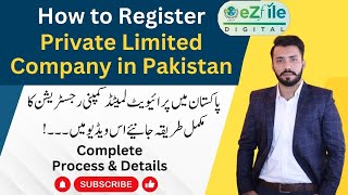 How to Register Private Limited Company  Starting a Company in Pakistan 2024 [upl. by Atinaj996]