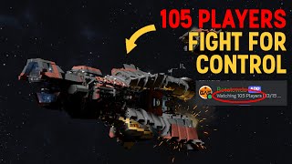 105 Players Battle it Out  Draconis Expanse  Space Engineers [upl. by Dobrinsky591]