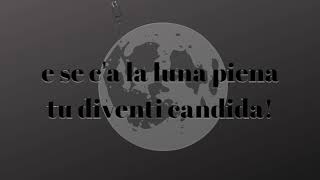 Tintarella di Luna by Mina  Lyric Video [upl. by Dennison593]