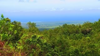 SOUNDS FROM MOUNT MATAVANU CRATER  Savaii Island Samoa [upl. by Ahsatsana75]