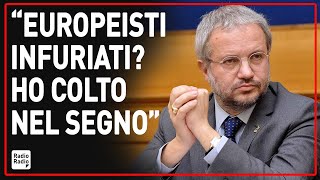 LA PROPOSTA DI BORGHI FA IMPAZZIRE GLI EUROPEISTI ▷ quotVIA LOBBLIGO DI ESPORRE BANDIERE UE IN ITALIAquot [upl. by Hopfinger976]