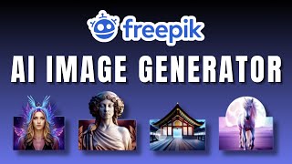 How To Make AI Images  Freepik Tutorial 2024 [upl. by Kiersten258]