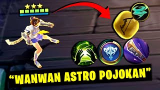 MENGCOCOL BENGSOI WANWAN ASTRO FULL ATTACK SPEED  Magic Chess Mobile Legends [upl. by Felicia]