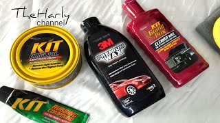 PERBEDAAN  Rubbing Polish Wax amp Cleaner Wax u baret mobil [upl. by Lorain]