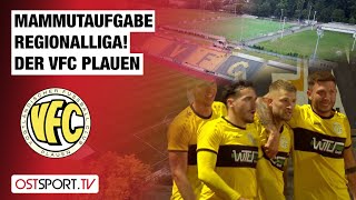 Mammutaufgabe Regionalliga Der VFC Plauen  OSTSPORTTV [upl. by Kerk100]