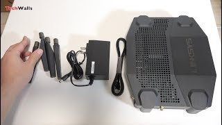 Linksys WRT32X AC3200 DualBand WiFi Gaming Router Unboxing [upl. by Enneirb948]