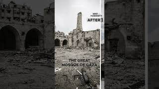 Destruction of Gaza The Great Mosque [upl. by Solegnave]