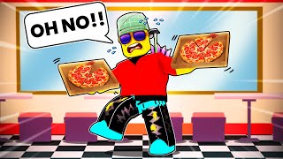 LOGGY BECAME PIZZA DELIVERY WALA IN ROBLOX [upl. by Mcfadden240]