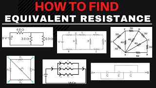 Equivalent Resistance of Simple to Complex Circuits  Resistors In Series and Parallel Combinations [upl. by Marieann]