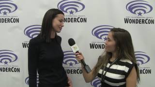 Stephanie Corneliussen  Wondercon 2017 [upl. by Enilrem434]