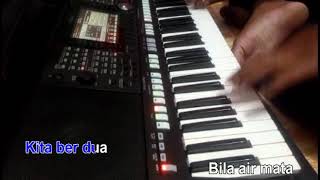 SURAT TERAKHIR  Karaoke Nada Cowok Yamaha PSR [upl. by Alleen]