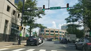 Driving Downtown  Arlington Virginia USA [upl. by Knowland]