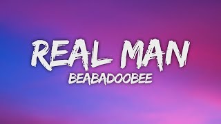 beabadoobee  Real Man Lyrics [upl. by Fredek]