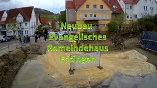 Neubau evangelisches Gemeindehaus Essingen 20222024 [upl. by Inalaehak]