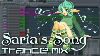 Sarias Song Lost Woods theme Trance mix 2012 remaster HD [upl. by Eatnahs314]