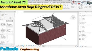 Tutorial Revit  75 Kudakuda baja ringan di Revit Part 1 [upl. by Derian]